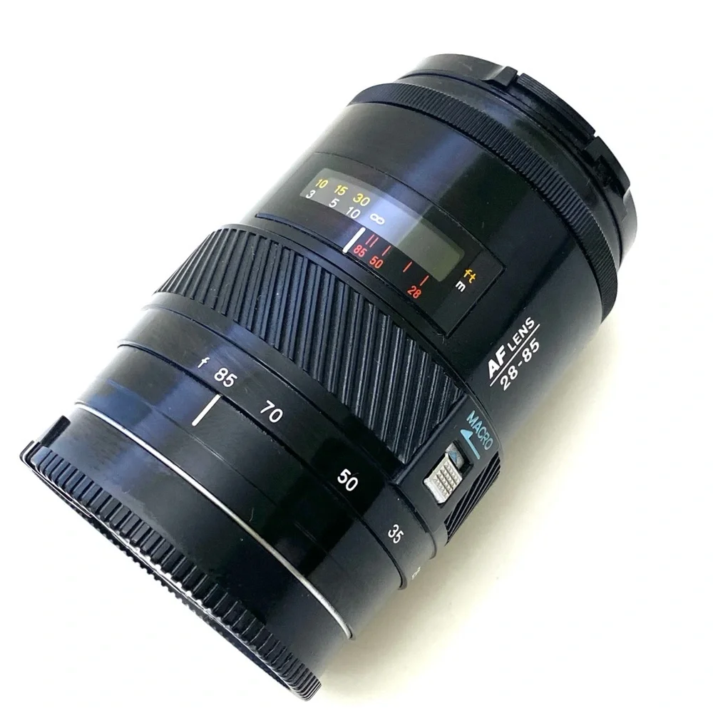 Minolta MAXXUM AF 28-85mm F/3.5-4.5 Macro Alpha Mount Lens in Box